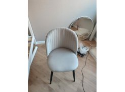 Стул на металлокаркасе Gabi blue / black фото покупателя 538