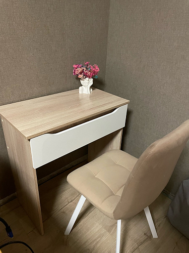 Комплект стульев Чилли 2 шт бежевый / черный фото покупателя 188