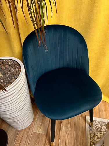 Стул на металлокаркасе Gabi gray / black фото покупателя 200