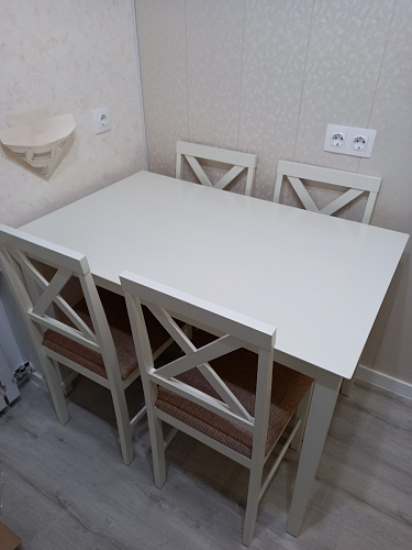 Обеденный комплект Hudson (Хадсон) espresso фото покупателя 4