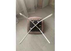 Стул на металлокаркасе Чилли светло-серый / черный фото покупателя 599