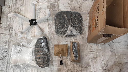 Компьютерное кресло Slim/Слим искусственная кожа grey серый фото покупателя 8