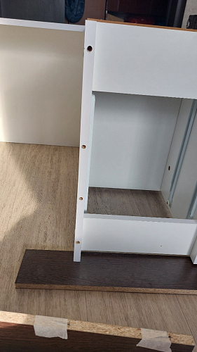 Компьютерный стол Джаз-24 левый дуб сонома фото покупателя 108