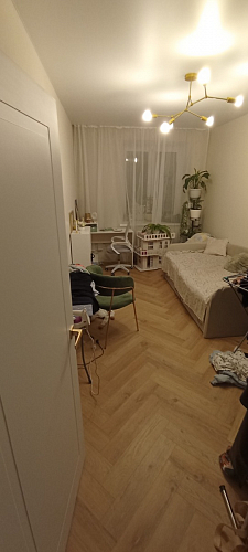 Стул на металлокаркасе Kamelia голубой / голубой / золотой фото покупателя 8