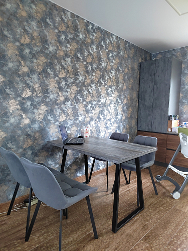 Стул на металлокаркасе Челси бирюзовый / черный фото покупателя 231