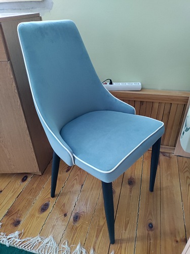 Стул на металлокаркасе Kora black / gray фото покупателя 241