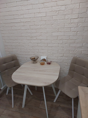 Комплект стульев Чилли 2 шт бежевый / черный фото покупателя 845