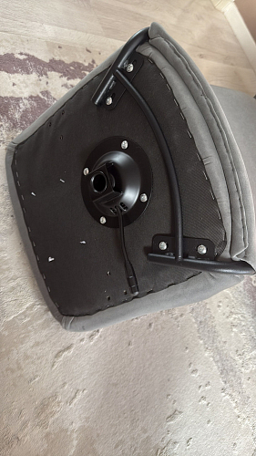 Компьютерное кресло Benefit флок бежевый 7 фото покупателя 40