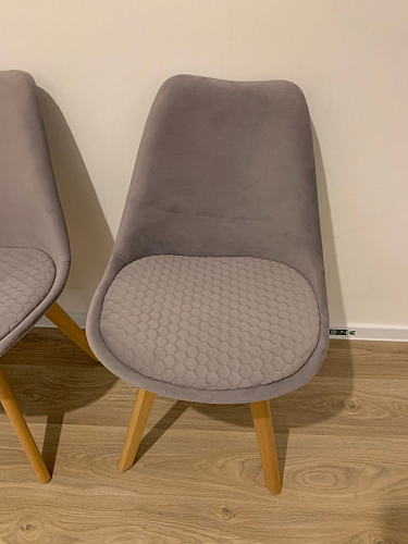 Деревянный стул Bonuss light gray / wood фото покупателя 95