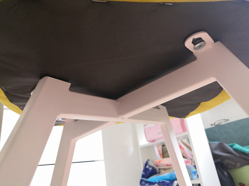 Стул на металлокаркасе Чилли зеленый / черный фото покупателя 851