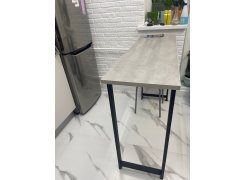 Барная стойка Дилан Лофт 120х60х90 бетон фото покупателя 50