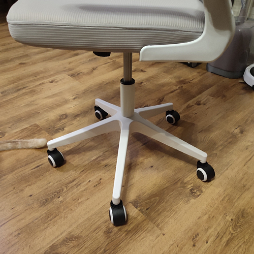 Компьютерное кресло Konfi gray / blue / white фото покупателя 162