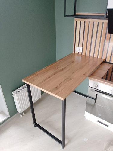 Барная стойка Дилан Лофт 120х60х90 бетон фото покупателя 12