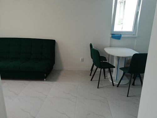 Стул на металлокаркасе Чилли синяя ткань / белый фото покупателя 126