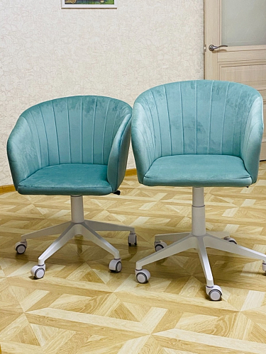 Компьютерное кресло Тибо сиреневый фото покупателя 20