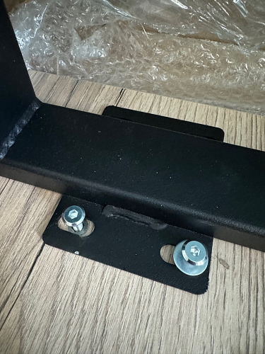 Стол Лота Лофт 140 25 мм черный матовый / бетон фото покупателя 468