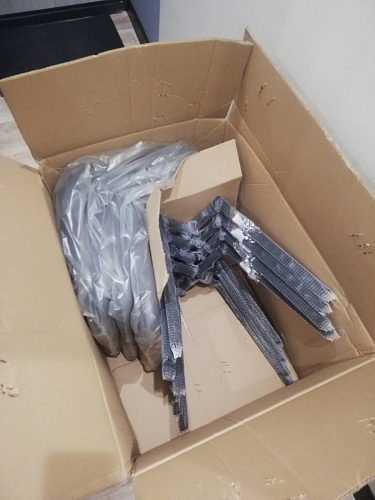 Комплект стульев Чилли 4 шт темно-серый / черный фото покупателя 364