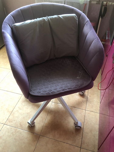 Компьютерное кресло Тибо 01 светло-коричневый / черный фото покупателя 99