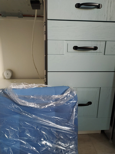 Стул на металлокаркасе Чилли К светло-серый велюр / черный каркас фото покупателя 1325