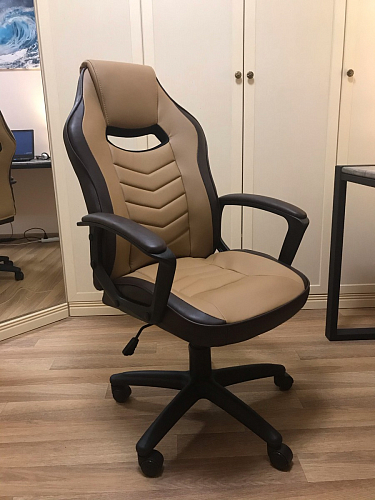 Компьютерное кресло Gamer черное / бежевое фото покупателя 182