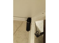 Компьютерный стол Маркос 140х80 светло-серый / черный фото покупателя 19