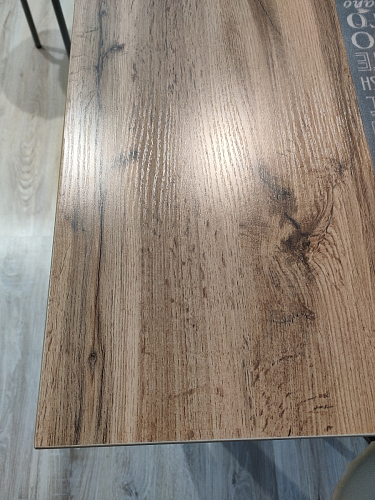 Деревянный стол Лота Лофт 140х80 дуб крафт табачный / черный матовый фото покупателя 651