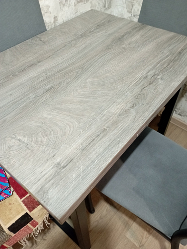 Стол Форли дуб рошелье / черный матовый фото покупателя 25