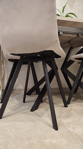 Стул Чилли 2 темно-серый  / черный фото покупателя 1466