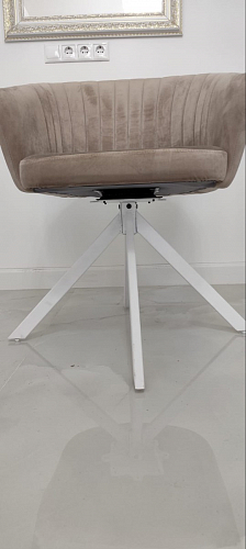 Кресло Корсо темно-серое / белый каркас фото покупателя 19