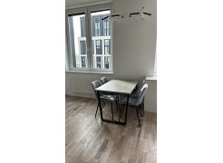 Деревянный стол Лота Лофт 120(160)х75 черный матовый / бетон светлый фото покупателя 535