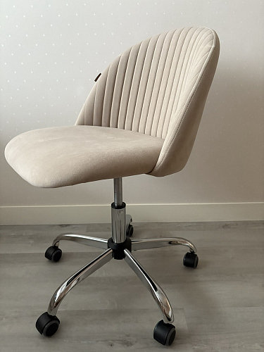 Компьютерное кресло Melody/Мелоди молочное фото покупателя 62