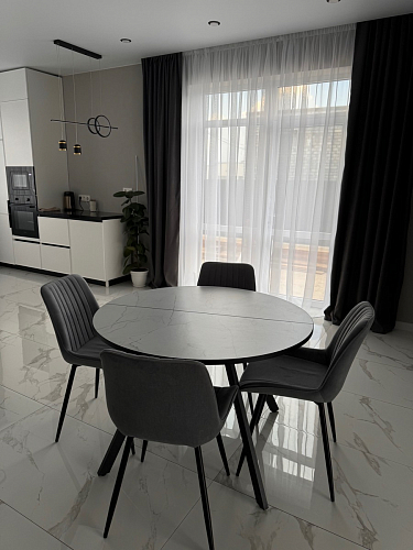 Комплект стульев Вейв 4 шт светло-серый / черный фото покупателя 85