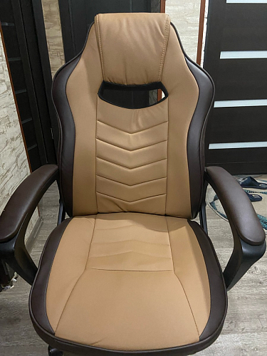 Компьютерное кресло Gamer черное / бежевое фото покупателя 2