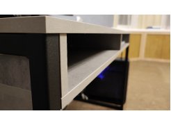 Письменный стол Леон Лофт дуб делано светлый / белый матовый фото покупателя 16