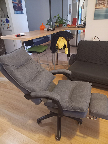 Компьютерное кресло Rapid серое фото покупателя 223