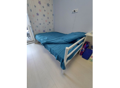 Односпальная кровать Фади 80х200 черная фото покупателя 294