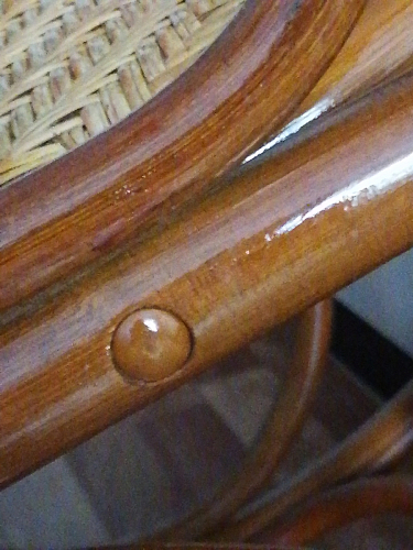 Кресло-качалка Milano/Милано ротанг коньяк фото покупателя 5