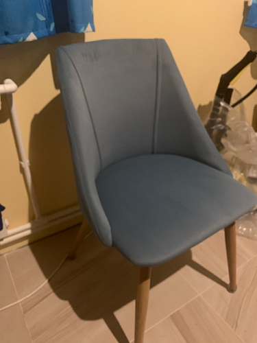 Стул Morgan голубой фото покупателя 2