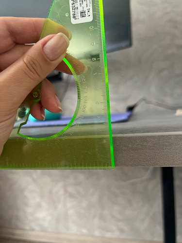 Стол Лота Лофт 140 25 мм черный матовый / бетон фото покупателя 279