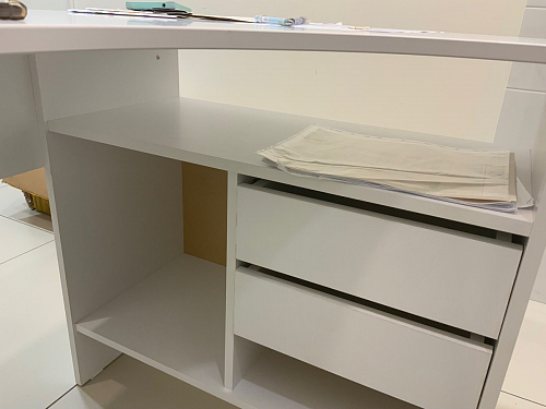 Письменный стол СПм-25 левый дуб сонома фото покупателя 7