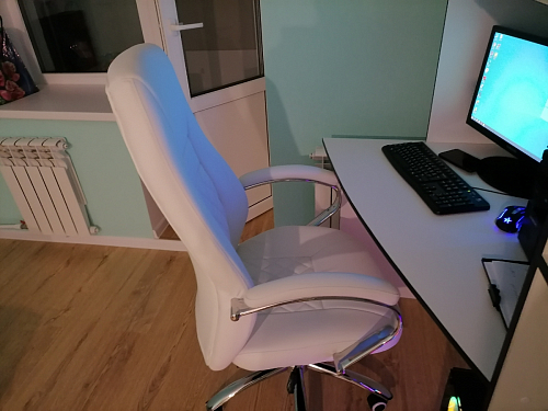 Компьютерное кресло Aragon dark grey - Уцененный экземпляр фото покупателя 264