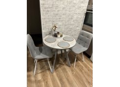 Стул на металлокаркасе Чилли горчичный / белый фото покупателя 260