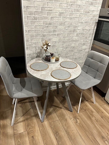 Комплект стульев Чилли 2 шт бежевый / черный фото покупателя 260