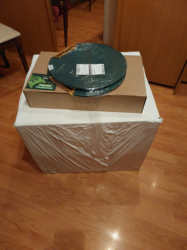 Стул на металлокаркасе Чилли черный / зеленый фото покупателя 875