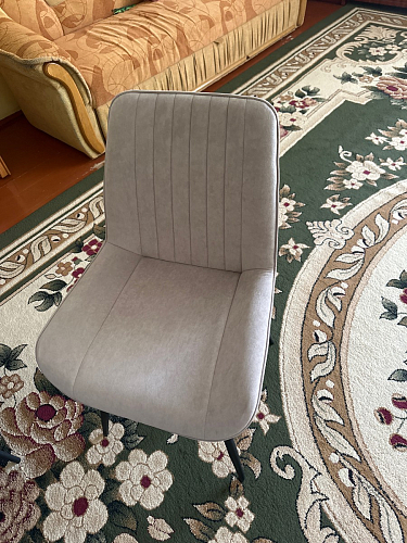 Стул на металлокаркасе Седа К кирпичный / черный фото покупателя 297