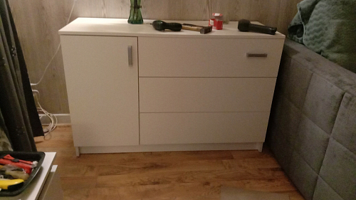 Комод Хай-тек 1200 венге фото покупателя 5