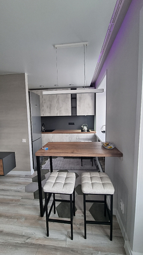 Барный стул Лофт катания лаванда / белый матовый фото покупателя 50