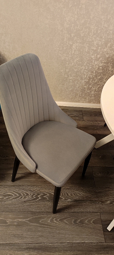 Стул на металлокаркасе Kora gray / black фото покупателя 463