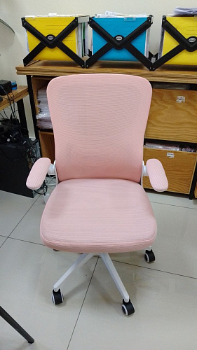 Компьютерное кресло Konfi gray / blue / white фото покупателя 135