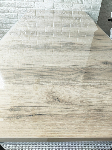 Деревянный стол Лота Лофт 140х80 черный матовый / бетон светлый фото покупателя 620